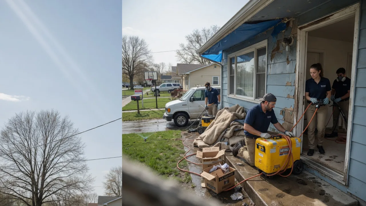 Basement Flood Cleanup in La Monte, MO near me